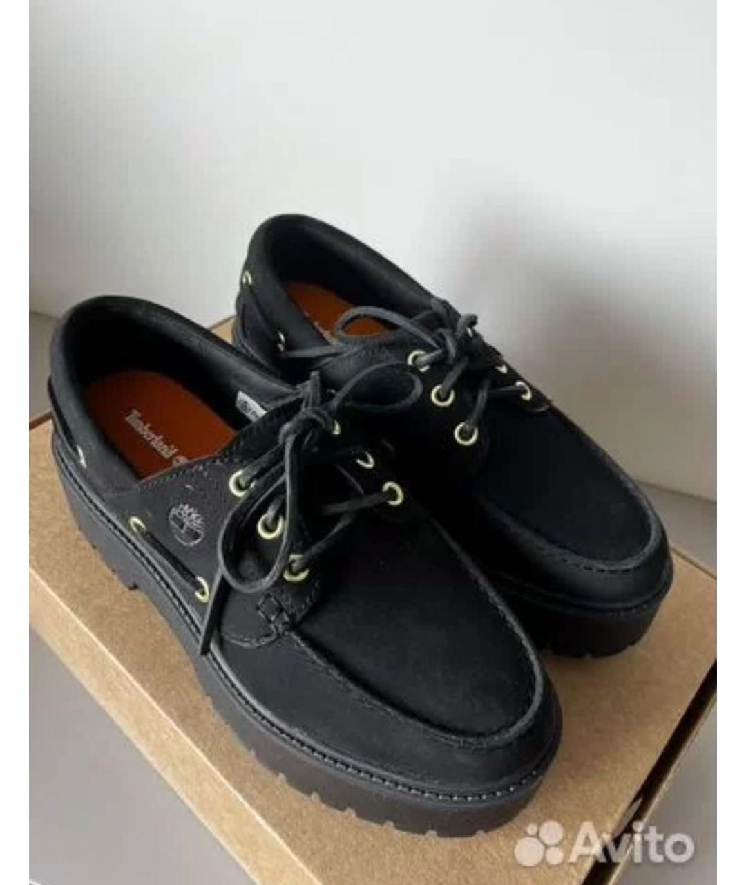 TIMBERLAND Черные замшевые лоферы, фото 3