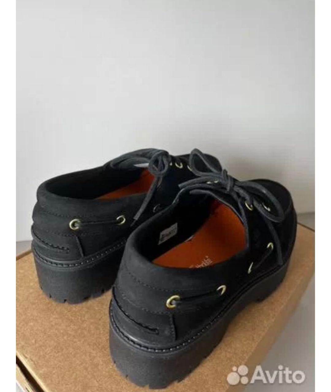 TIMBERLAND Черные замшевые лоферы, фото 4