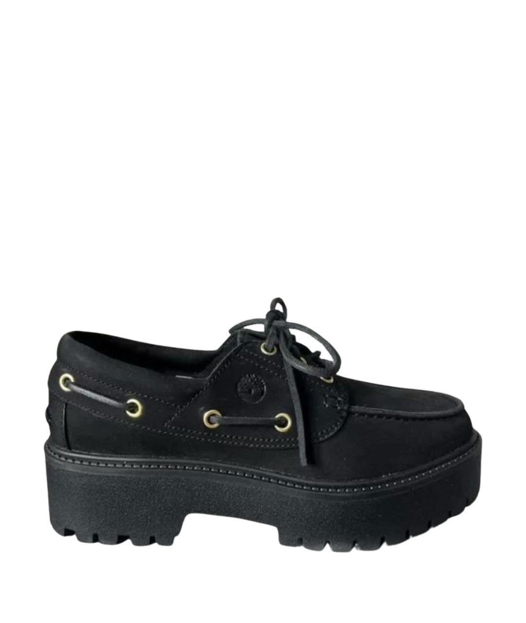 TIMBERLAND Черные замшевые лоферы, фото 1