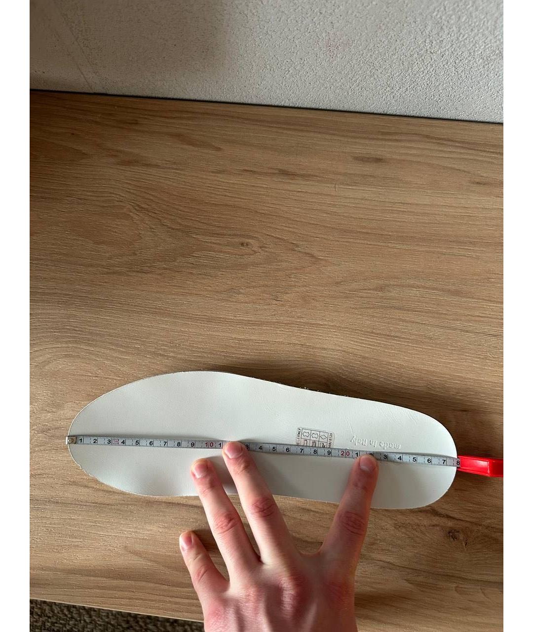 GUCCI Черные кожаные низкие кроссовки / кеды, фото 5