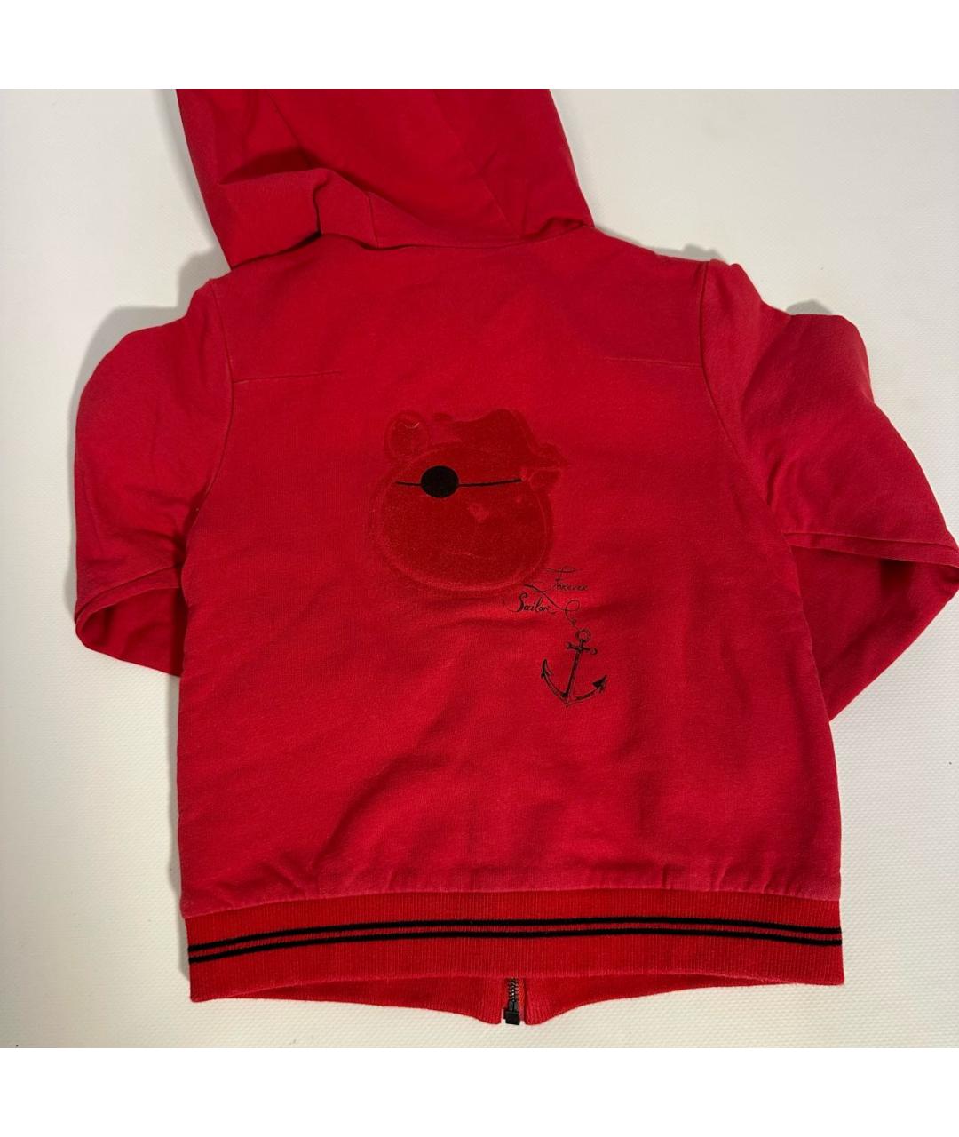 BABY DIOR Красный хлопковый комплект, фото 7