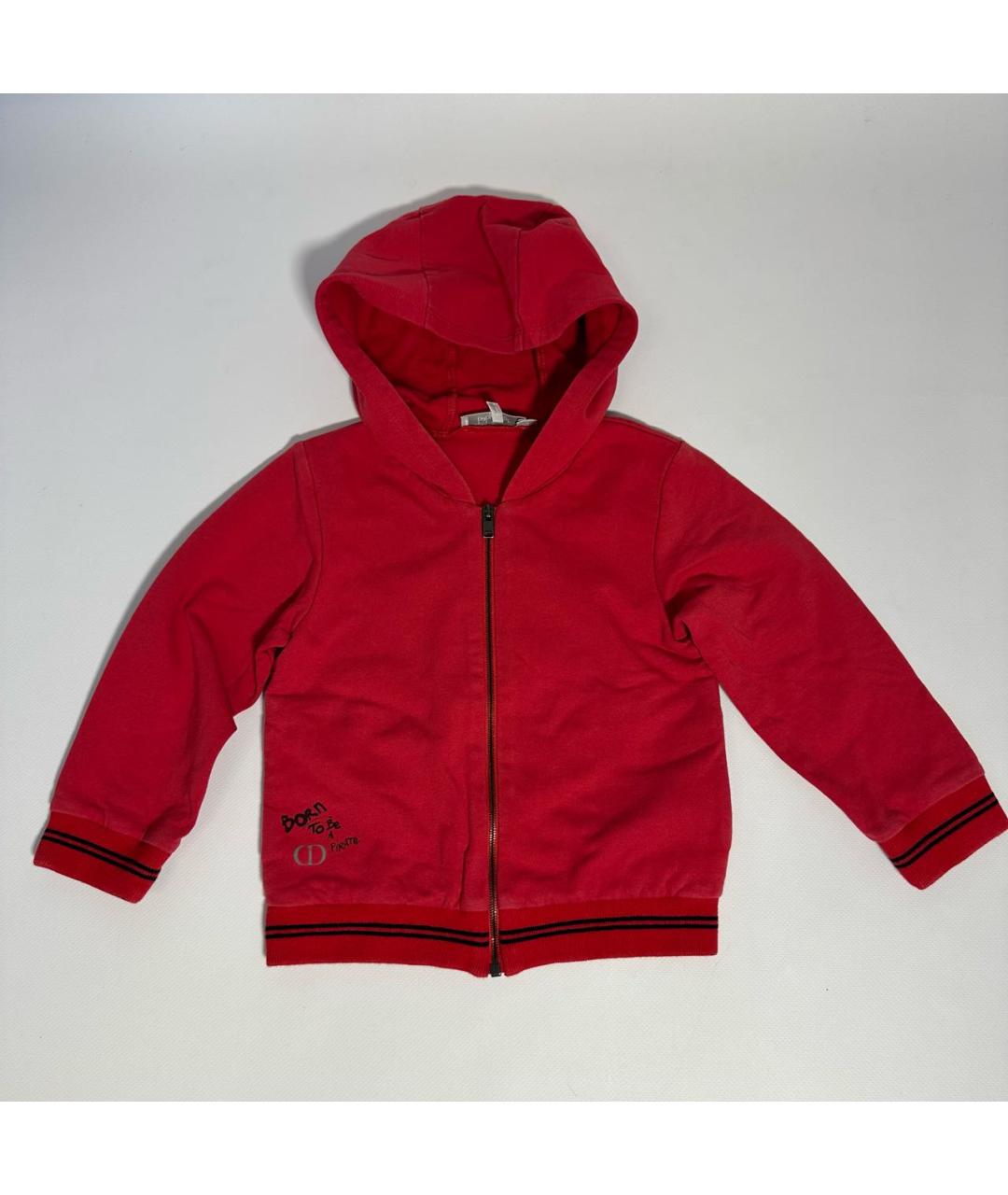 BABY DIOR Красный хлопковый комплект, фото 2