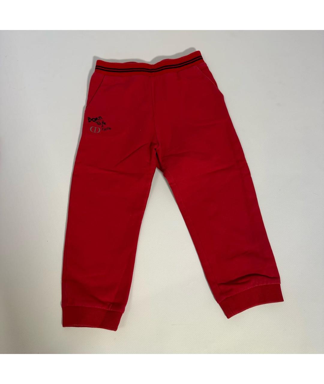 BABY DIOR Красный хлопковый комплект, фото 8