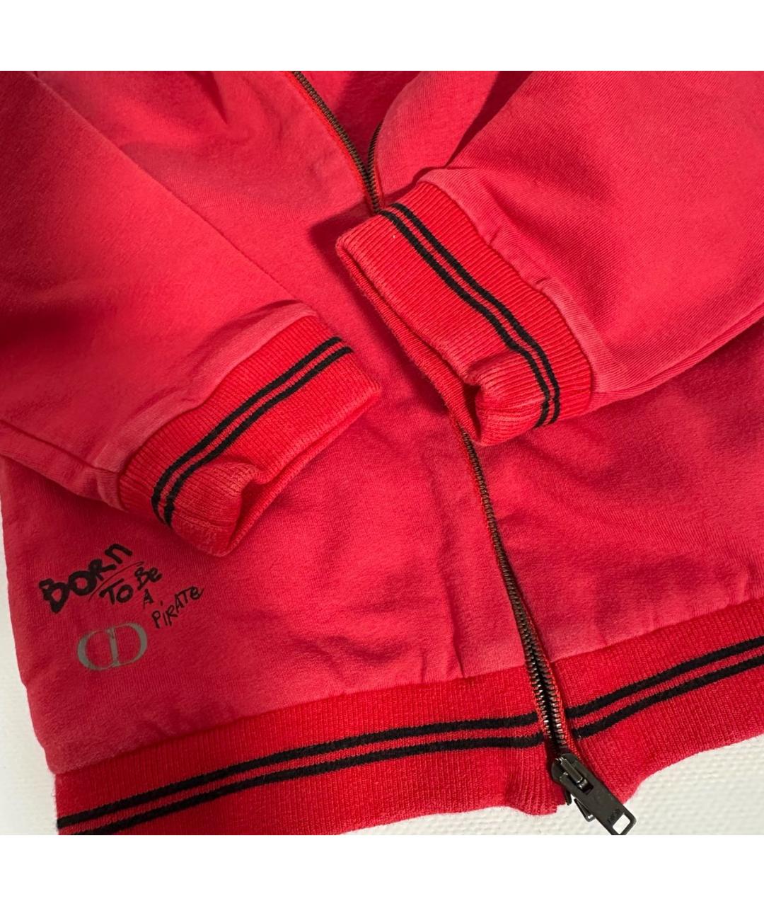 BABY DIOR Красный хлопковый комплект, фото 6