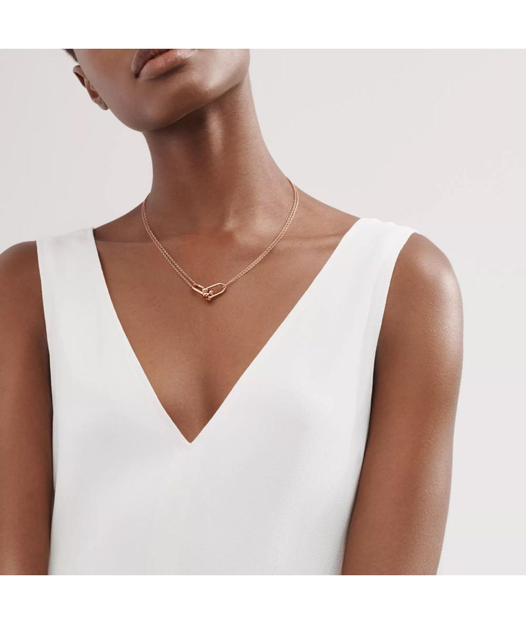 TIFFANY&CO Золотое колье из розового золота, фото 3