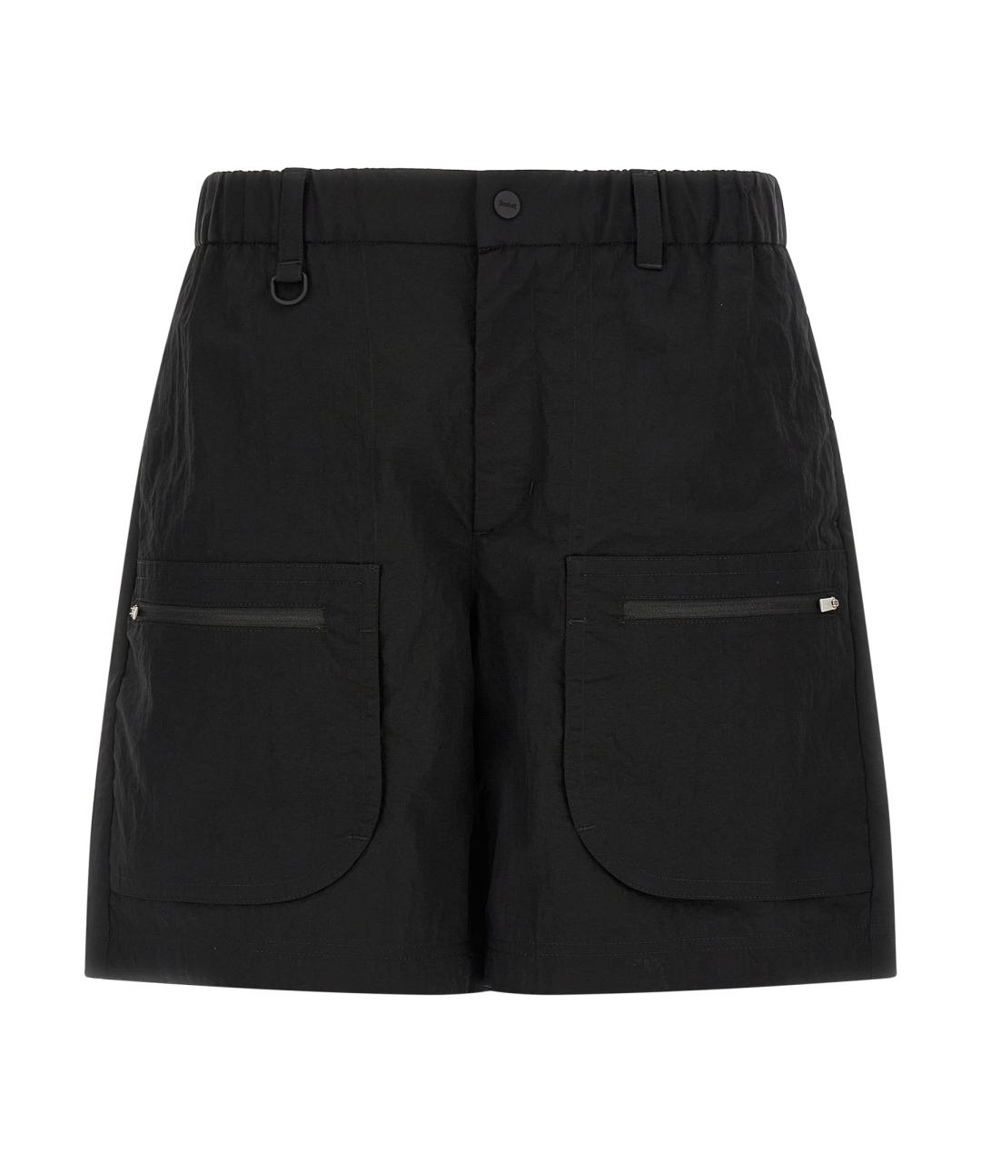 LAMINAR Черные полиамидовые шорты, фото 1