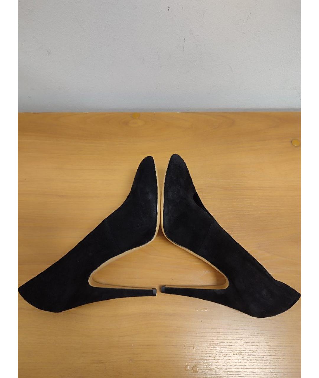CASADEI Черные замшевые туфли, фото 5