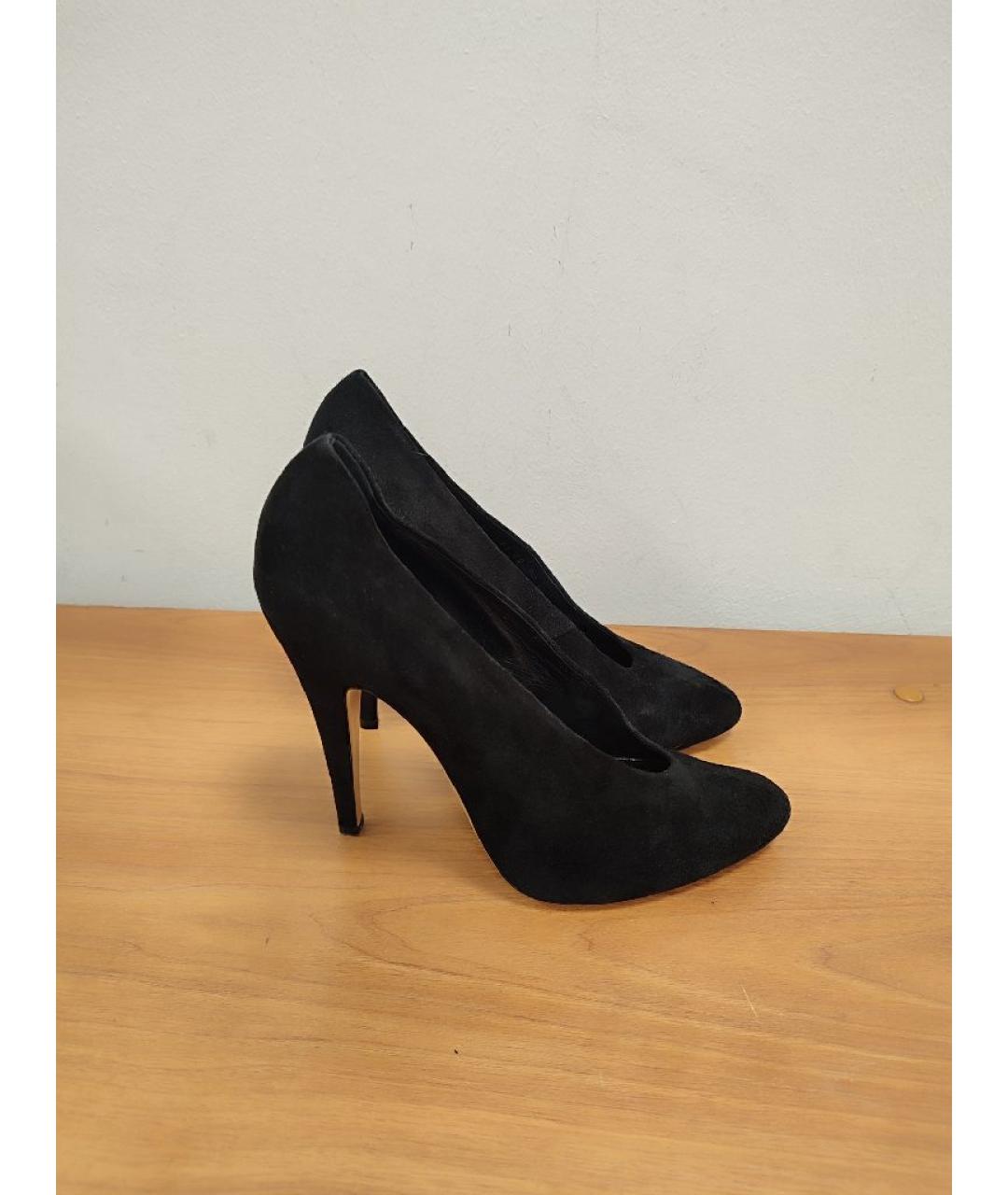 CASADEI Черные замшевые туфли, фото 10