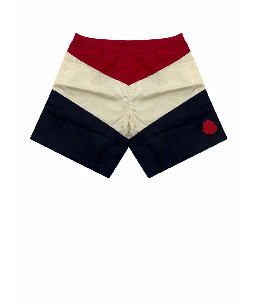 MONCLER Темно-синие детские шорты, фото 1