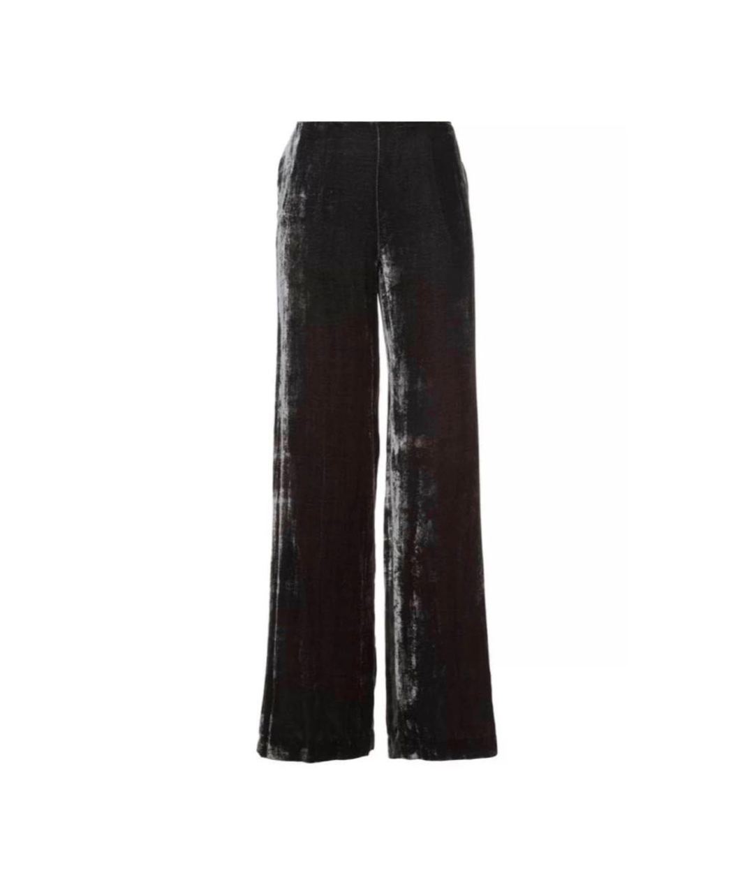 GIANFRANCO FERRE Черные вискозные прямые брюки, фото 1