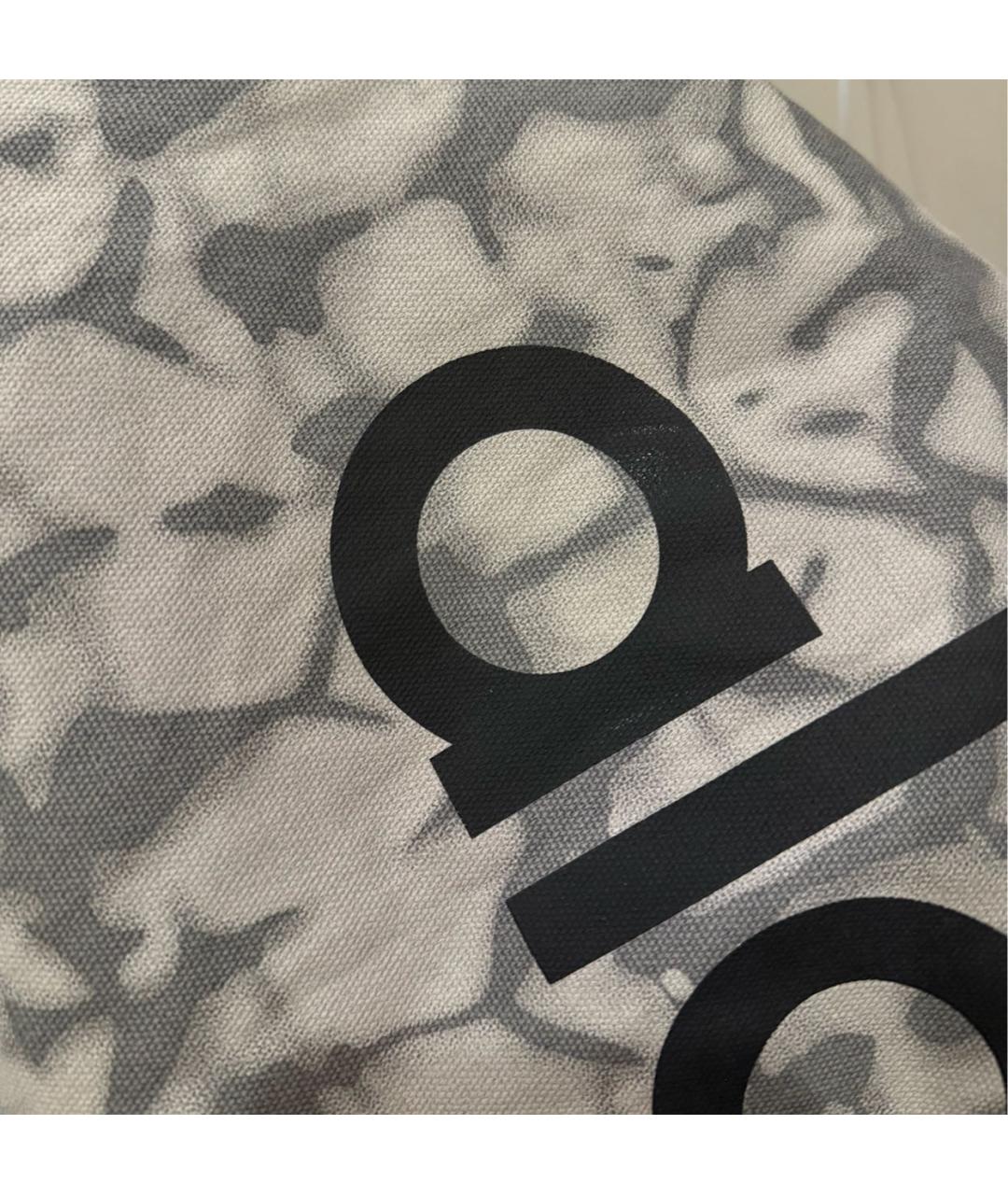 ALO YOGA Серая хлопковая дорожная/спортивная сумка, фото 8