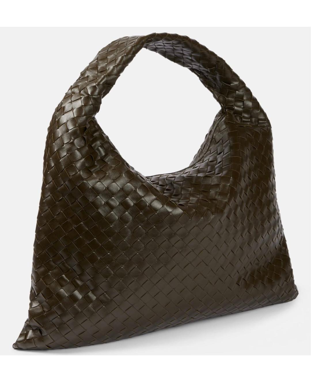 BOTTEGA VENETA Коричневая кожаная сумка тоут, фото 6