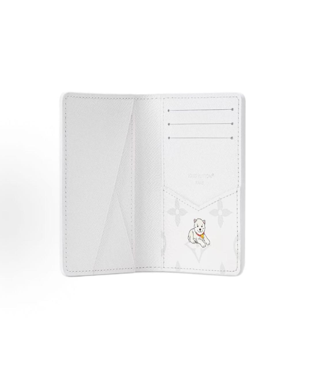 LOUIS VUITTON Белый кардхолдер, фото 4