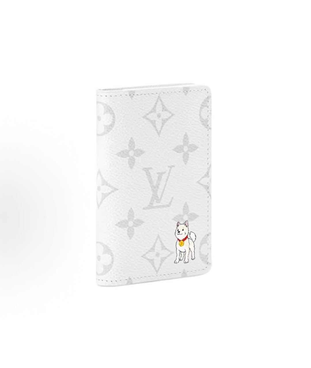 LOUIS VUITTON Белый кардхолдер, фото 2