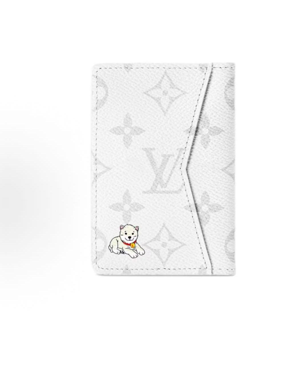 LOUIS VUITTON Белый кардхолдер, фото 3