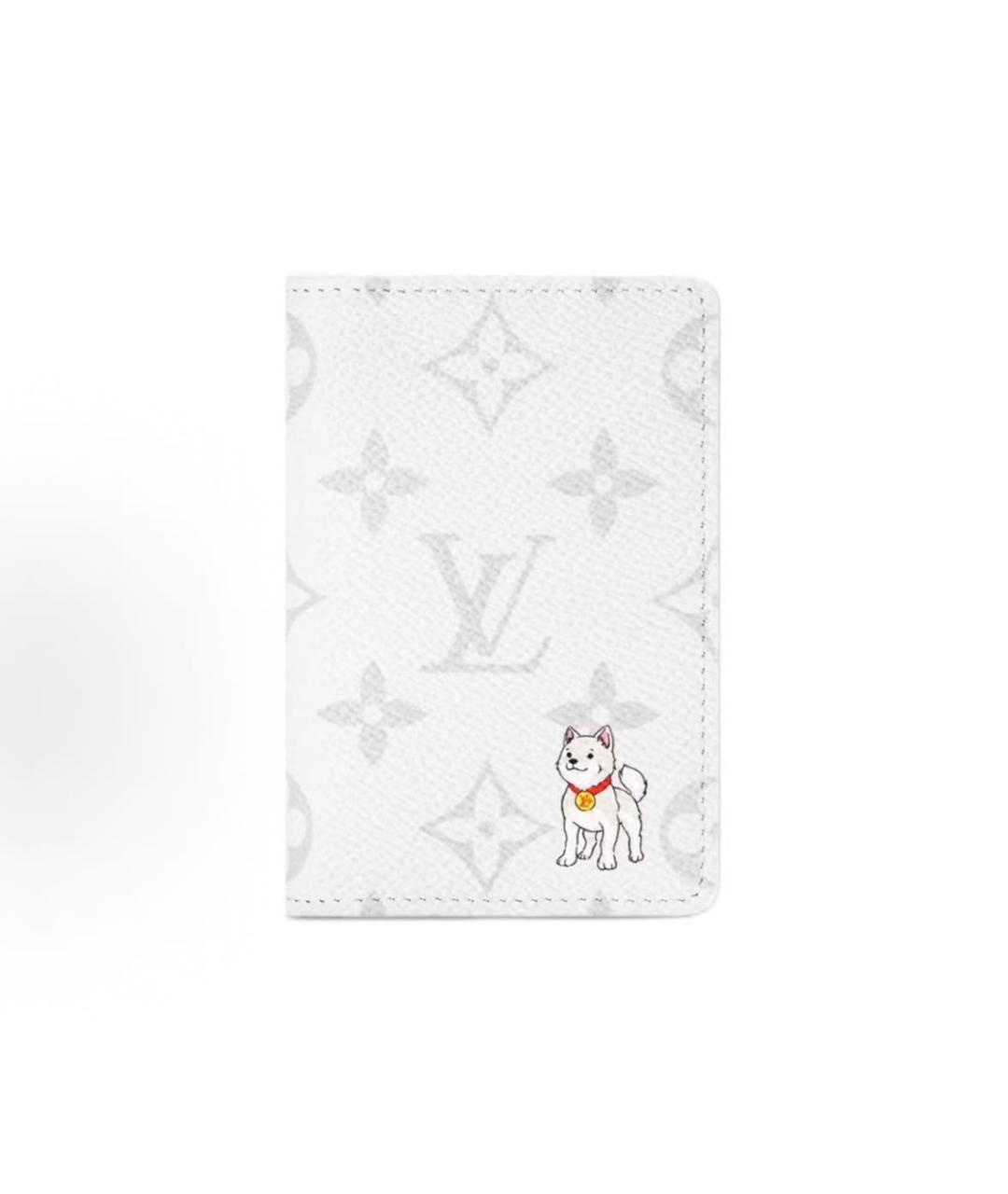 LOUIS VUITTON Белый кардхолдер, фото 5