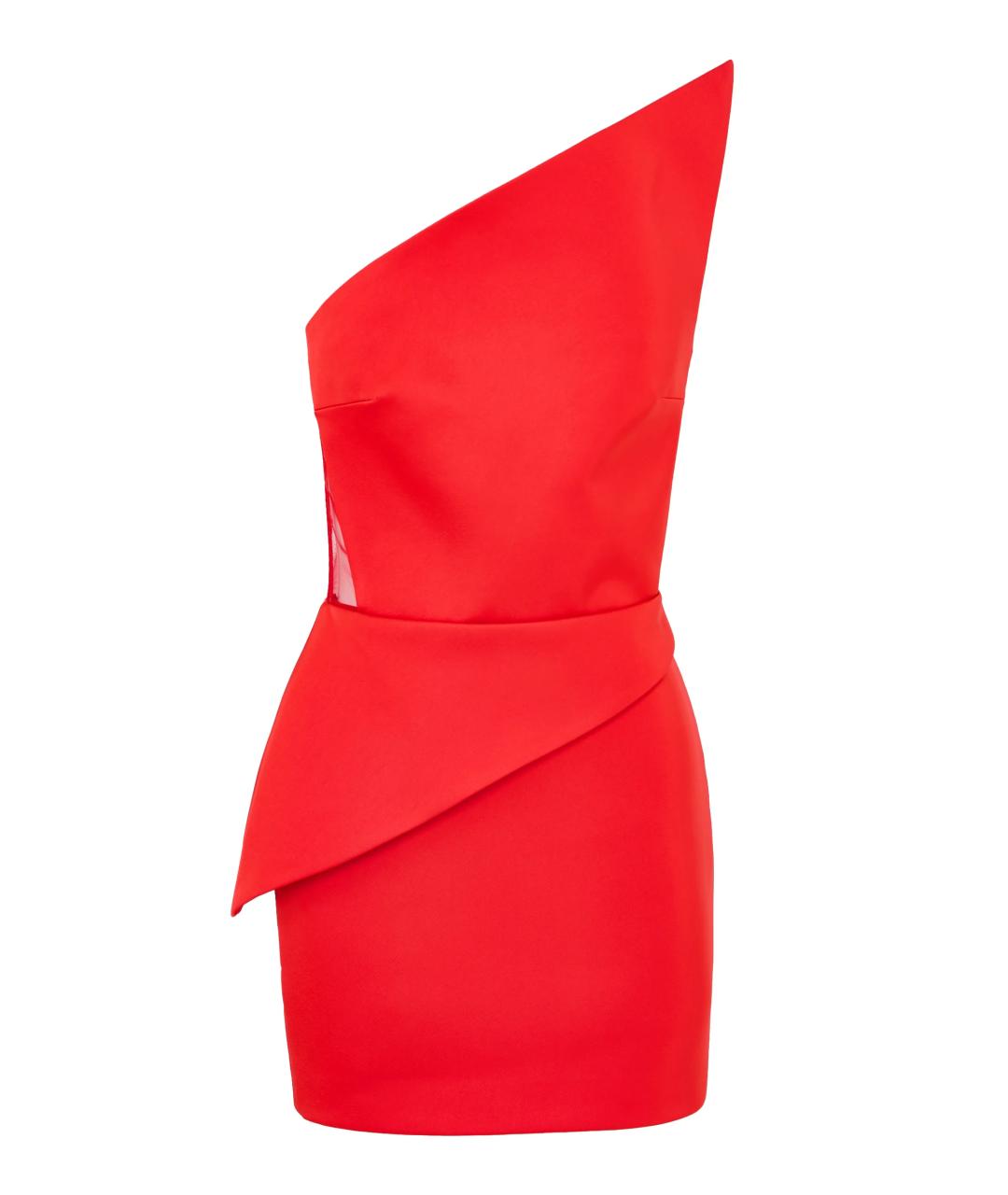 DAVID KOMA Красное коктейльное платье, фото 6