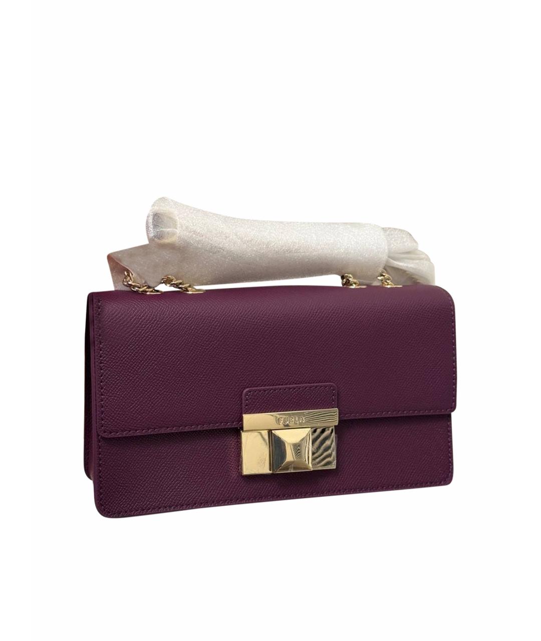 FURLA Фиолетовая сумка через плечо, фото 1