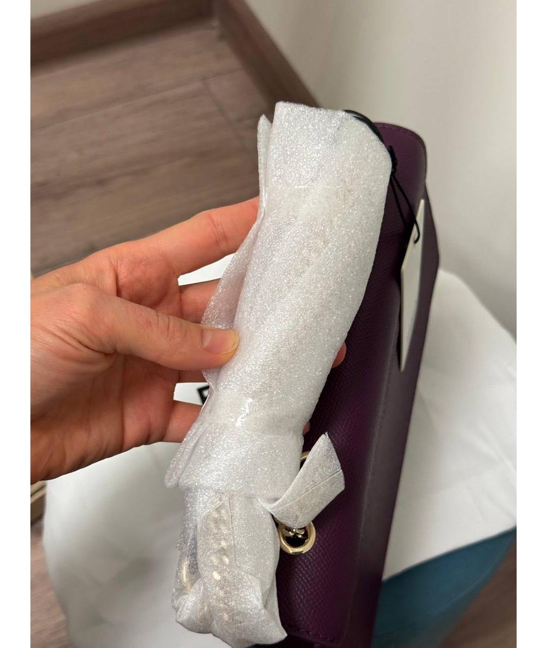 FURLA Фиолетовая сумка через плечо, фото 3