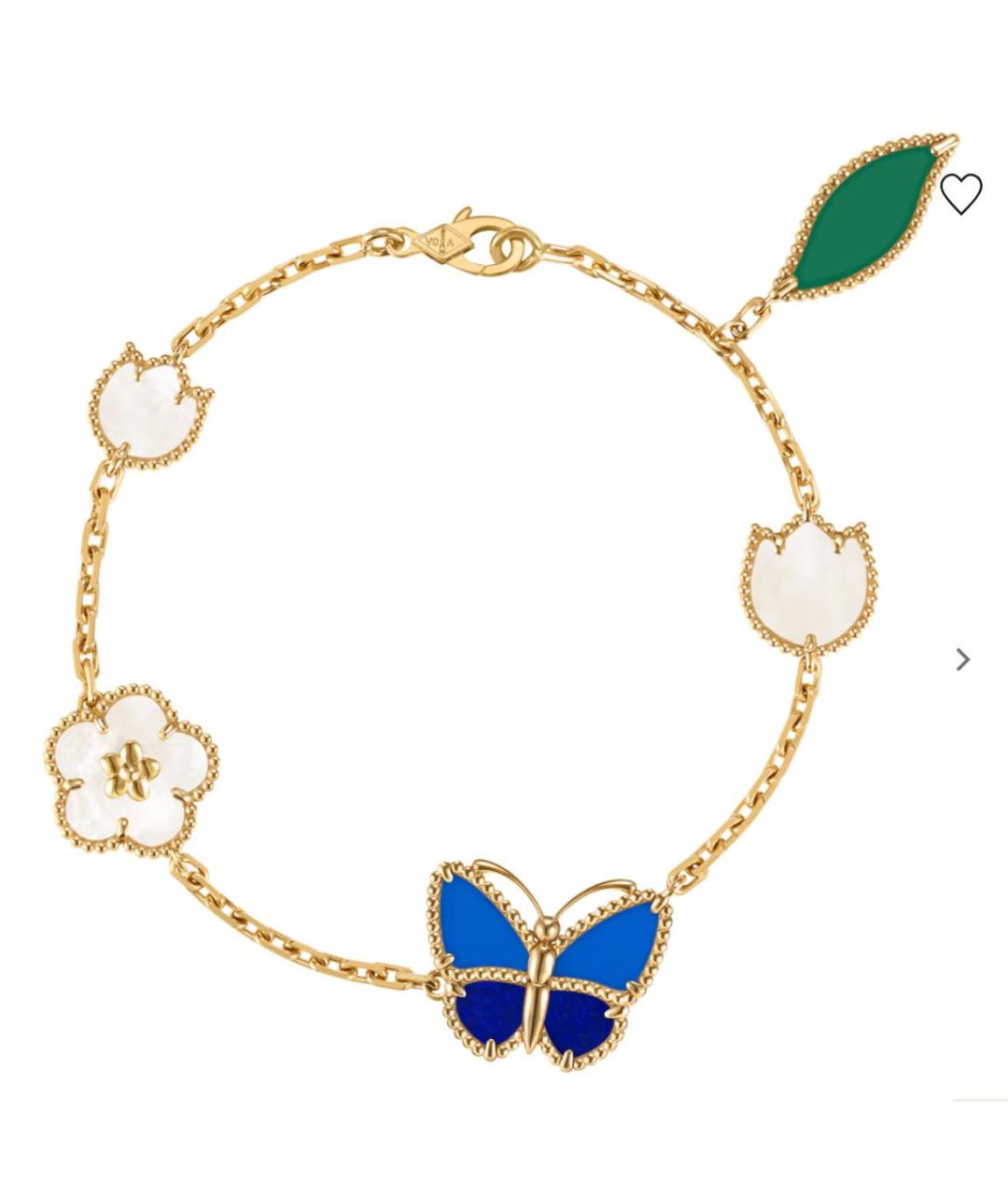 VAN CLEEF & ARPELS Золотой браслет из желтого золота, фото 5