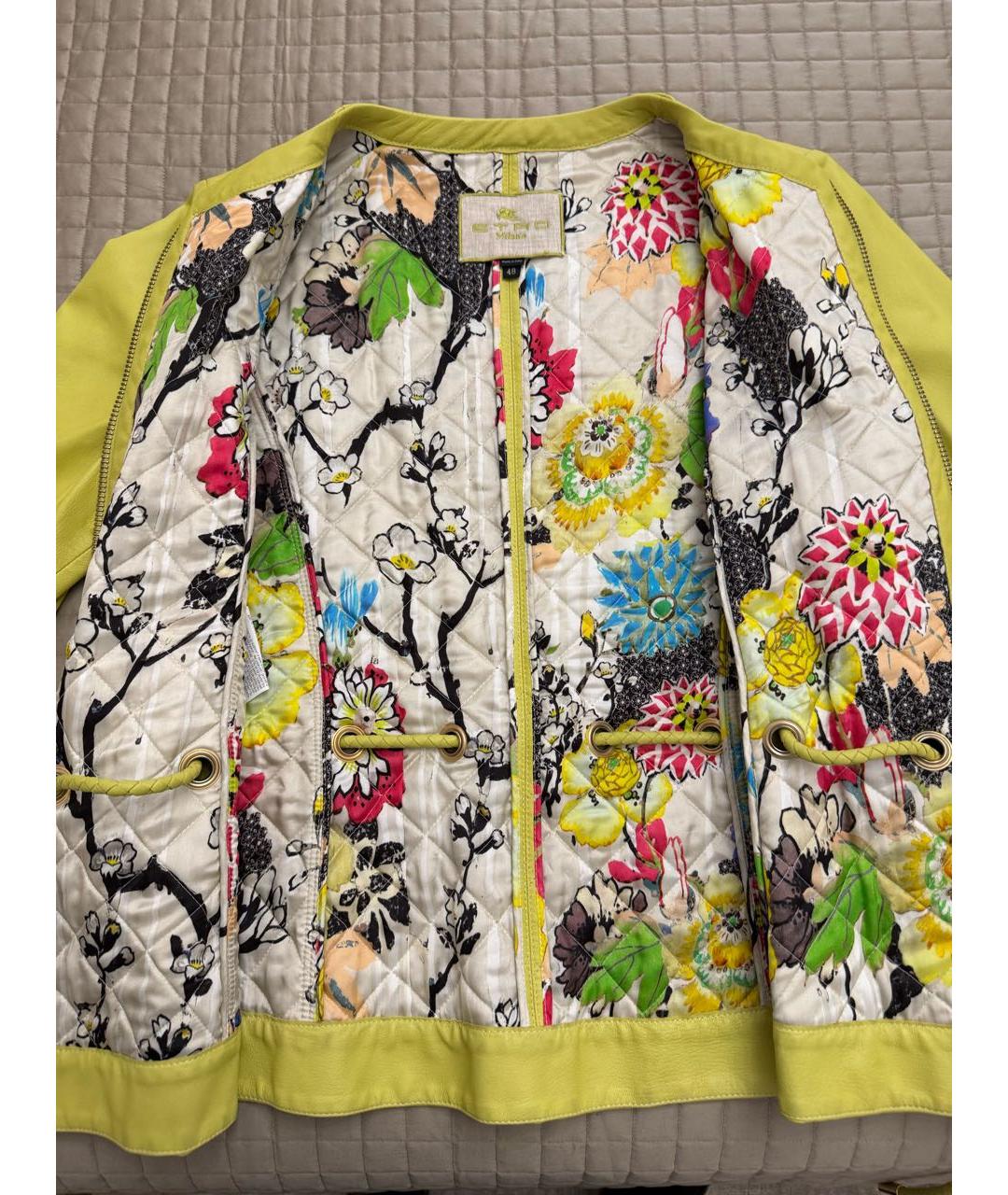 ETRO Мульти кожаная куртка, фото 3