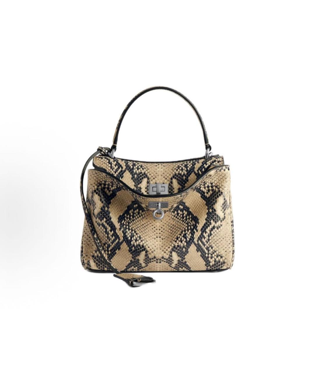 BALENCIAGA Мульти сумка через плечо из экзотической кожи, фото 9