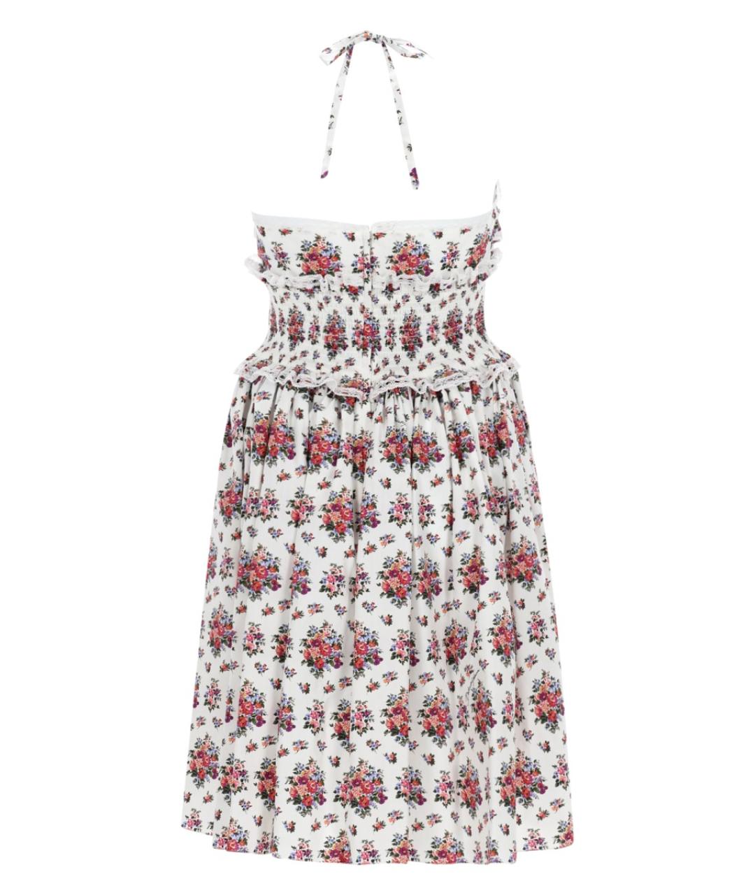 DOLCE&GABBANA Мульти хлопковое повседневное платье, фото 2