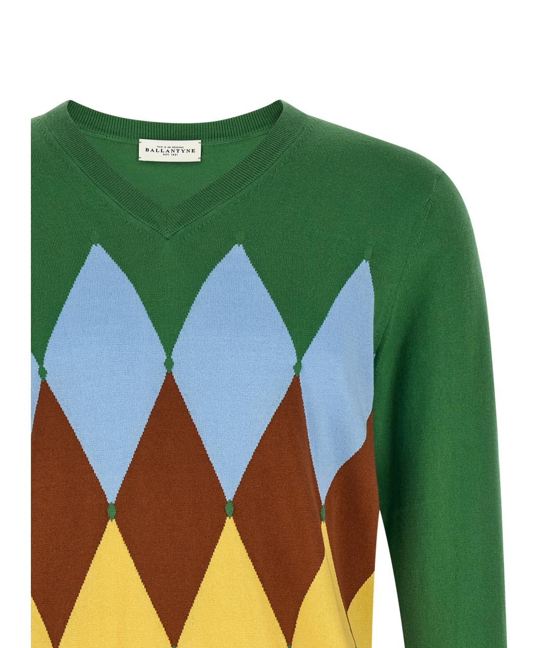 BALLANTYNE Мульти хлопковый джемпер / свитер, фото 2