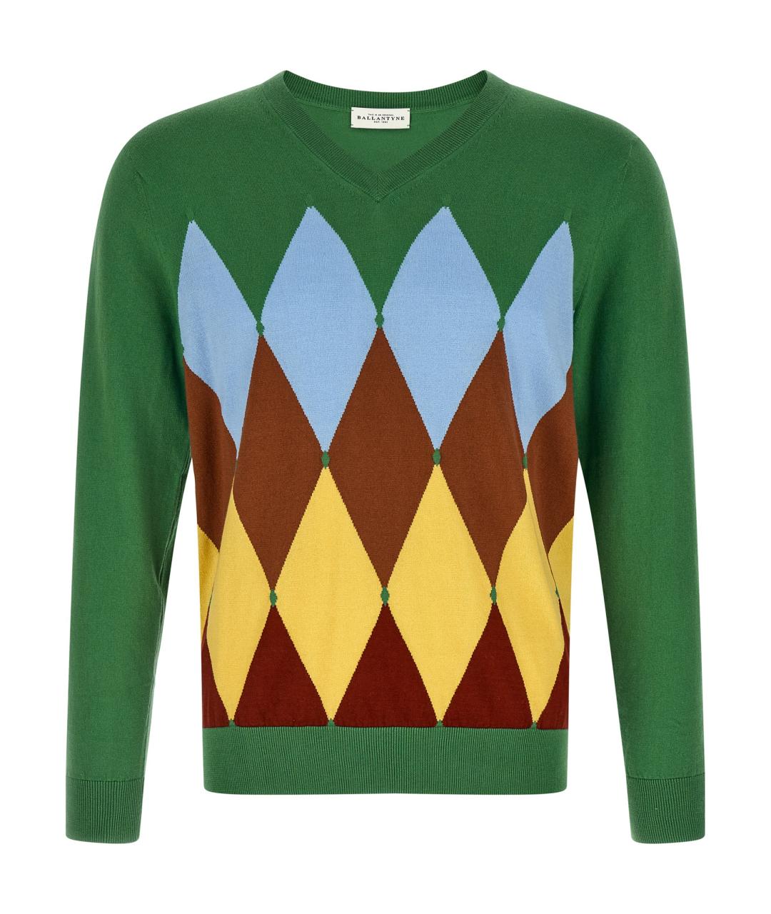 BALLANTYNE Мульти хлопковый джемпер / свитер, фото 1