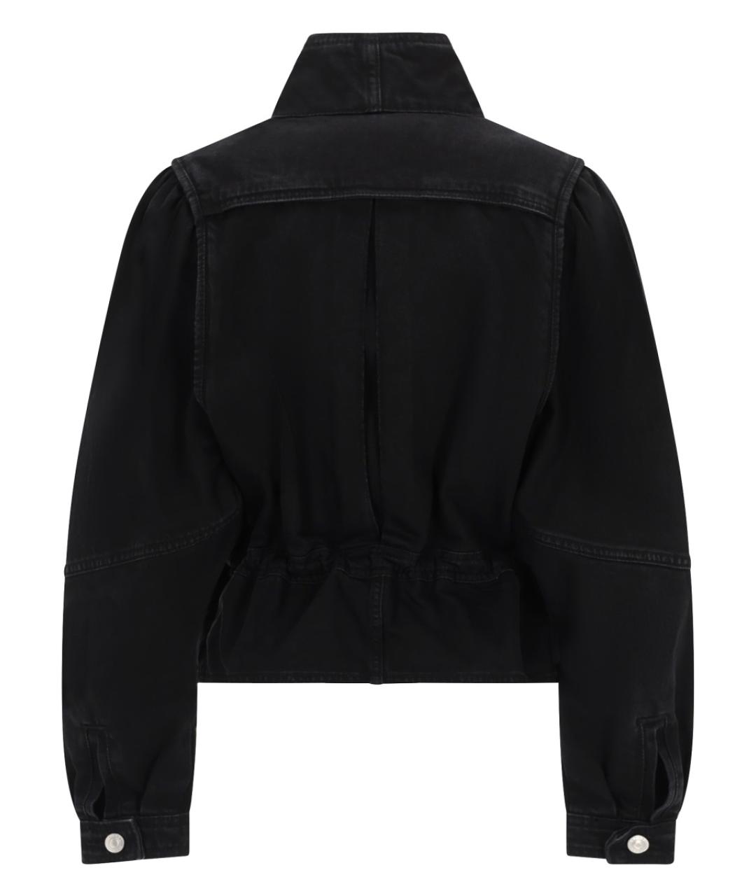 ISABEL MARANT Черная хлопковая куртка, фото 2