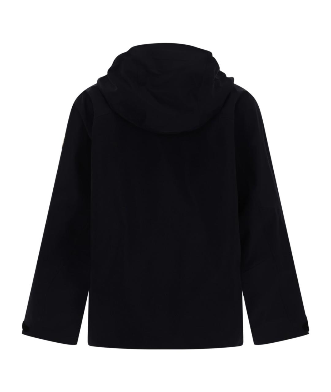 MONCLER GRENOBLE Черная полиамидовая куртка, фото 2