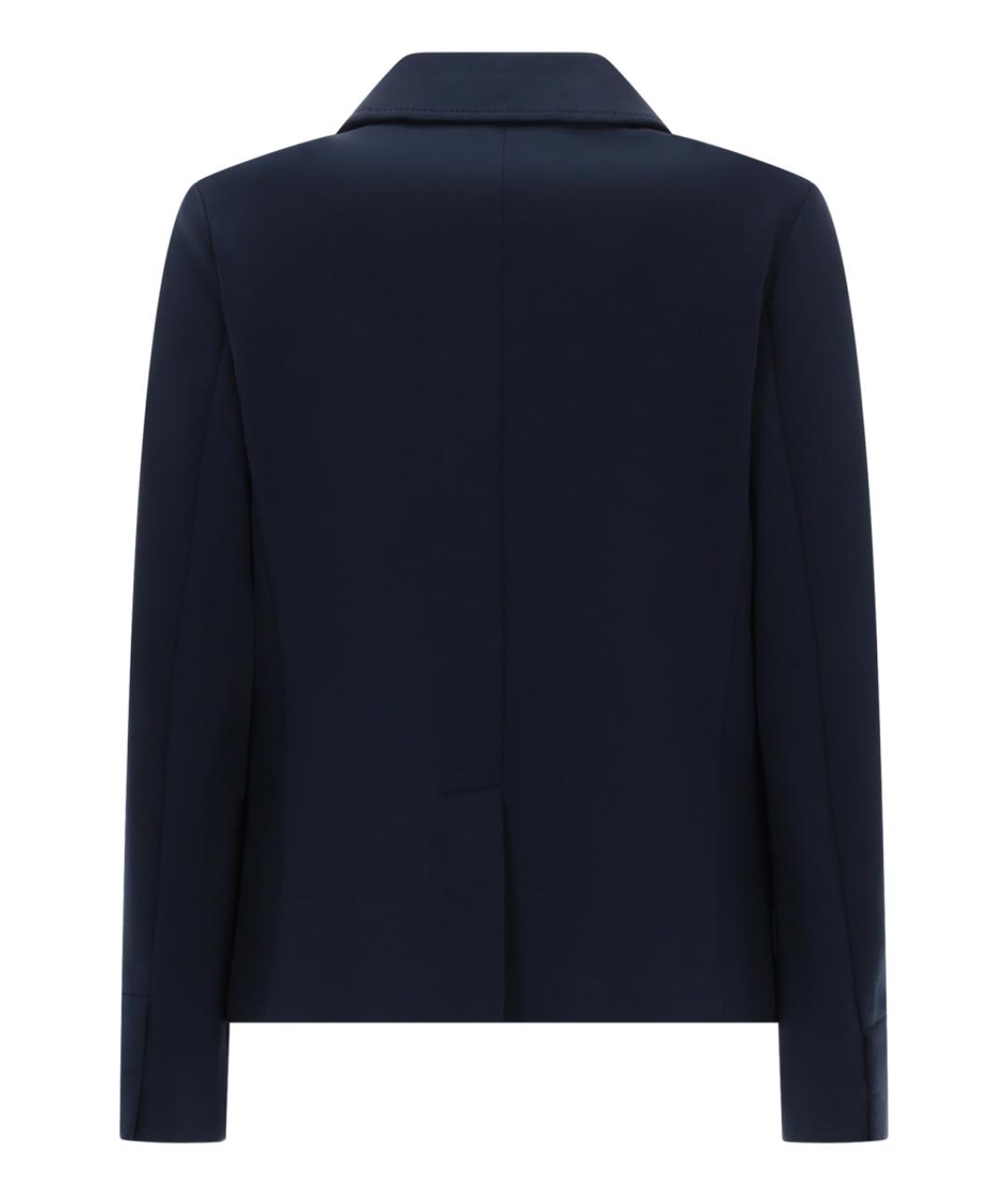 'S MAX MARA Синий хлопковый жакет/пиджак, фото 2