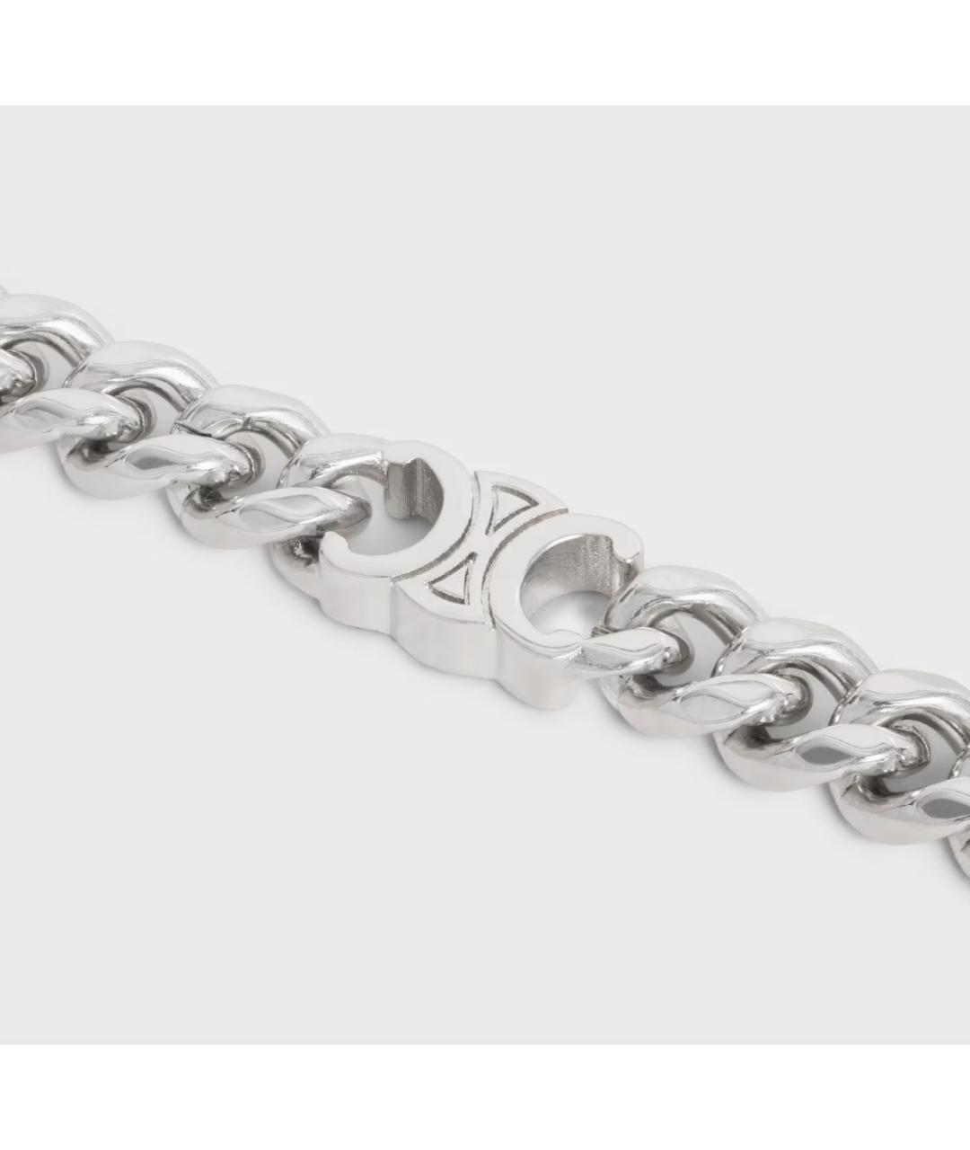 CELINE Серебрянный латунный браслет, фото 3