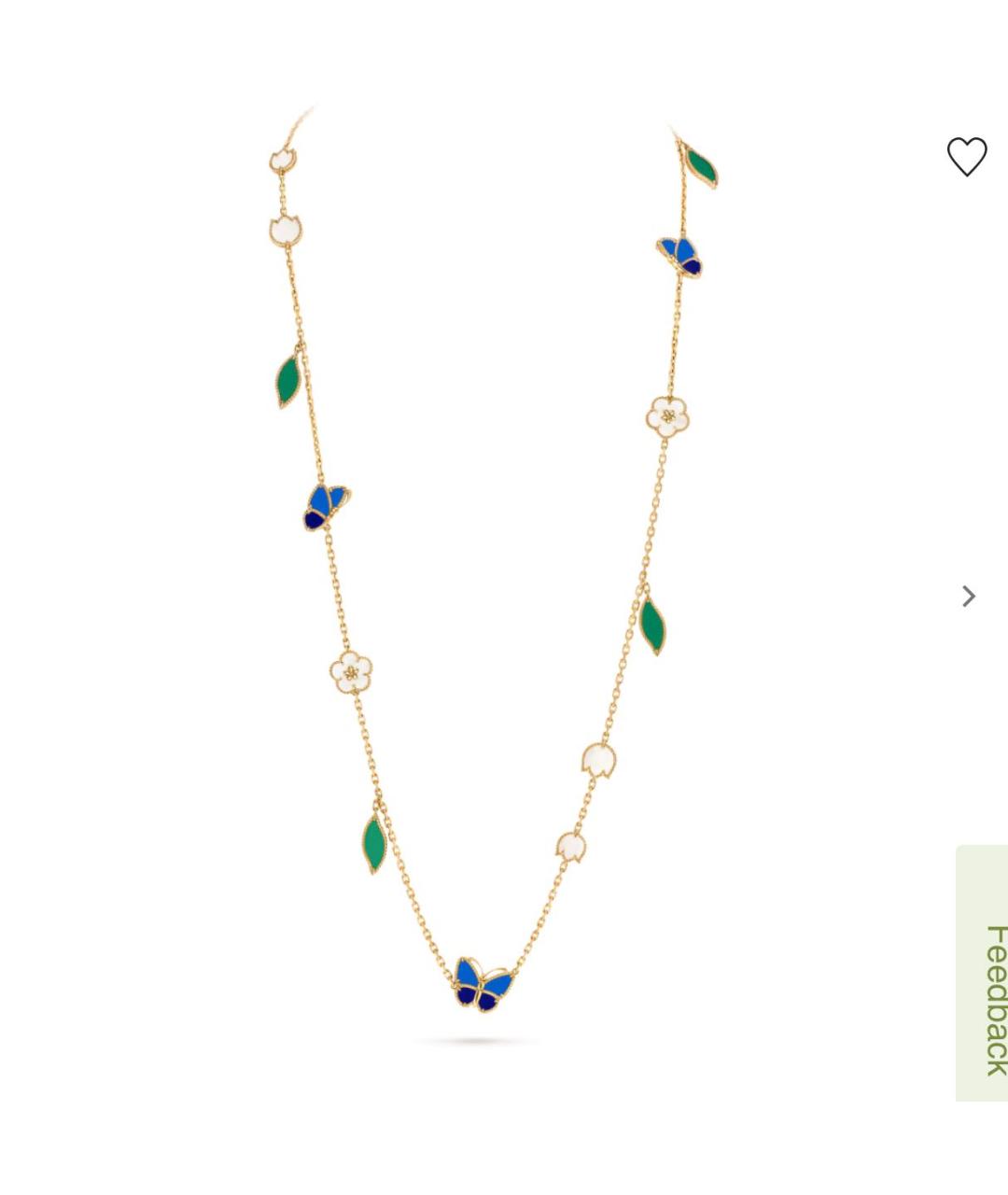 VAN CLEEF & ARPELS Колье из желтого золота, фото 2