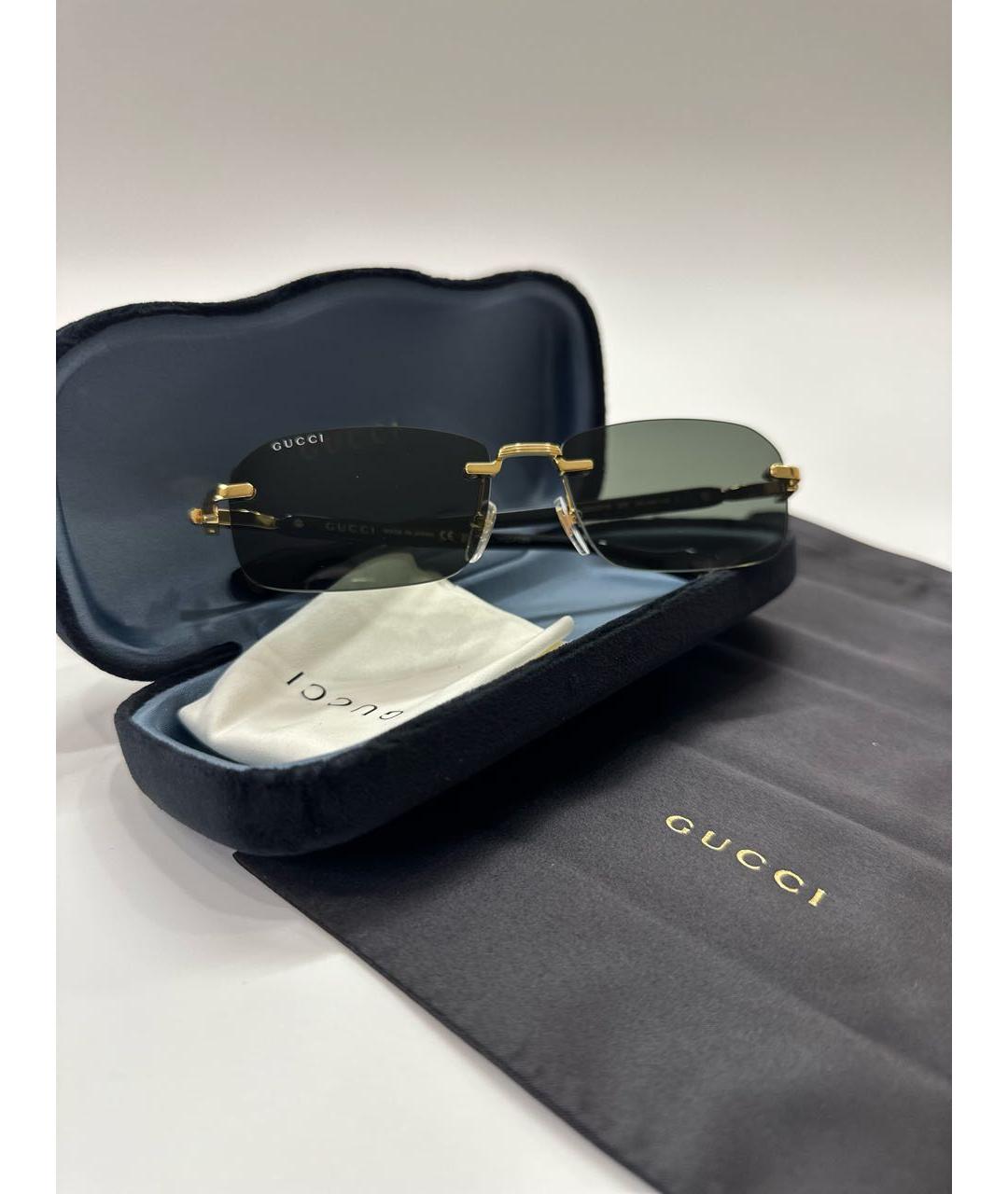 GUCCI Черные солнцезащитные очки, фото 7