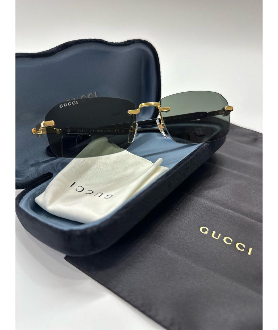 GUCCI Черные солнцезащитные очки, фото 6