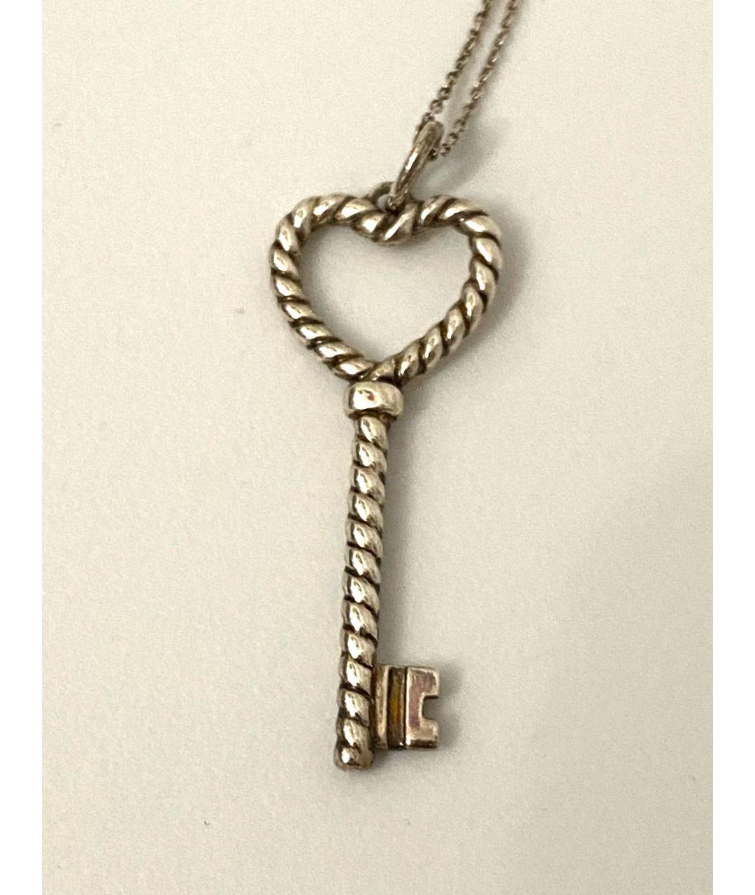 TIFFANY&CO Серебрянный серебряный кулон, фото 4