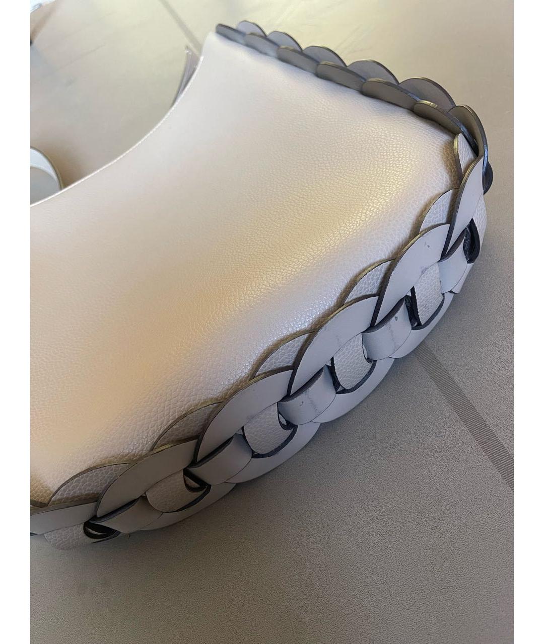 CHLOE Бежевая кожаная сумка через плечо, фото 7