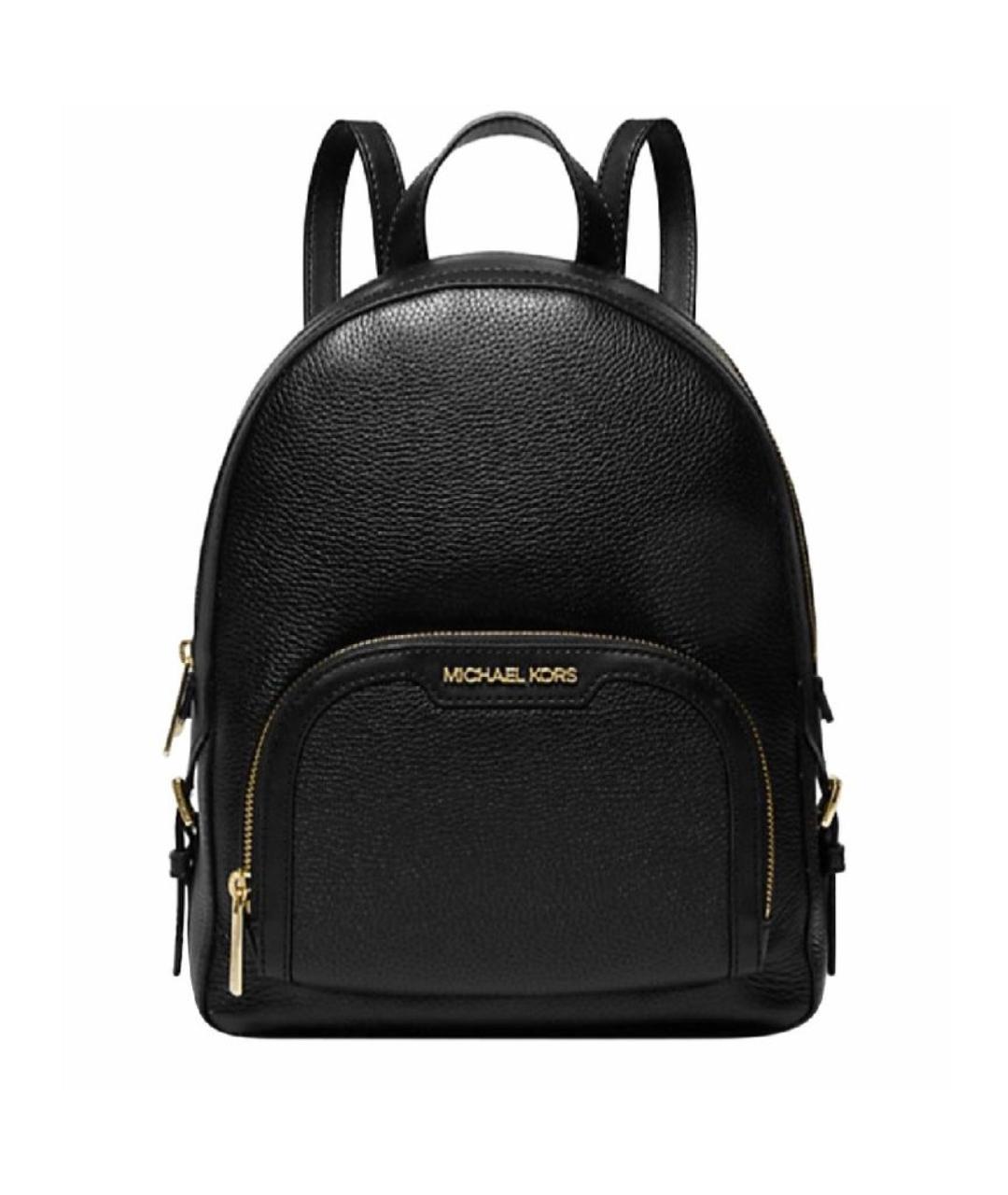 MICHAEL KORS Черный кожаный рюкзак, фото 5