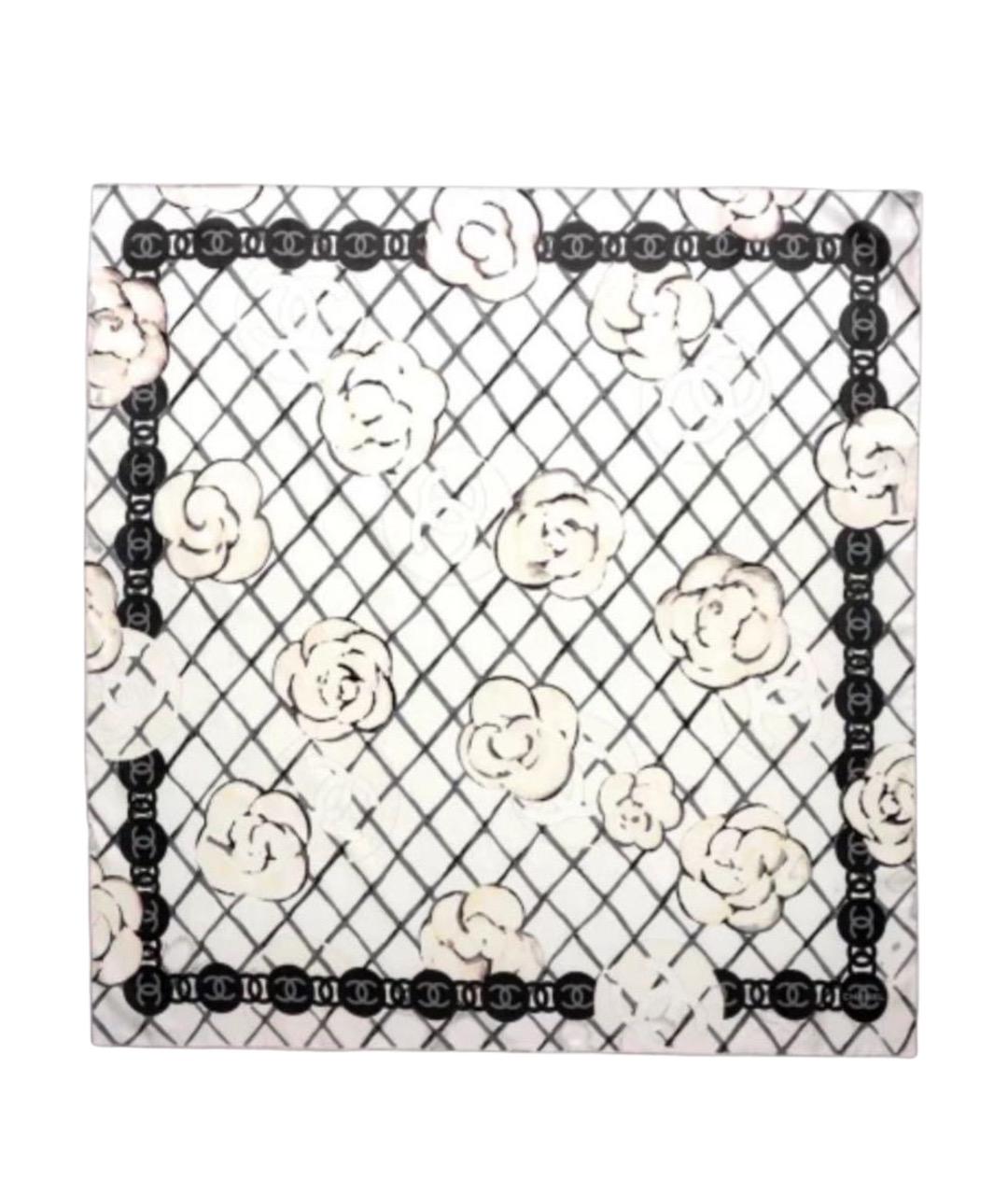 CHANEL Мульти шелковый платок, фото 1