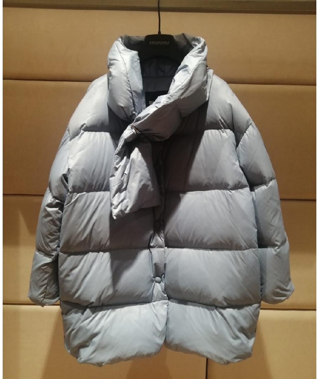 ERMANNO SCERVINO Голубая куртка, фото 3