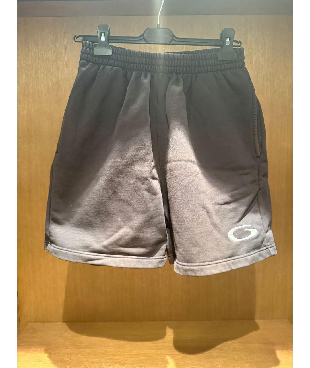 BALENCIAGA Хаки хлопковые шорты, фото 3