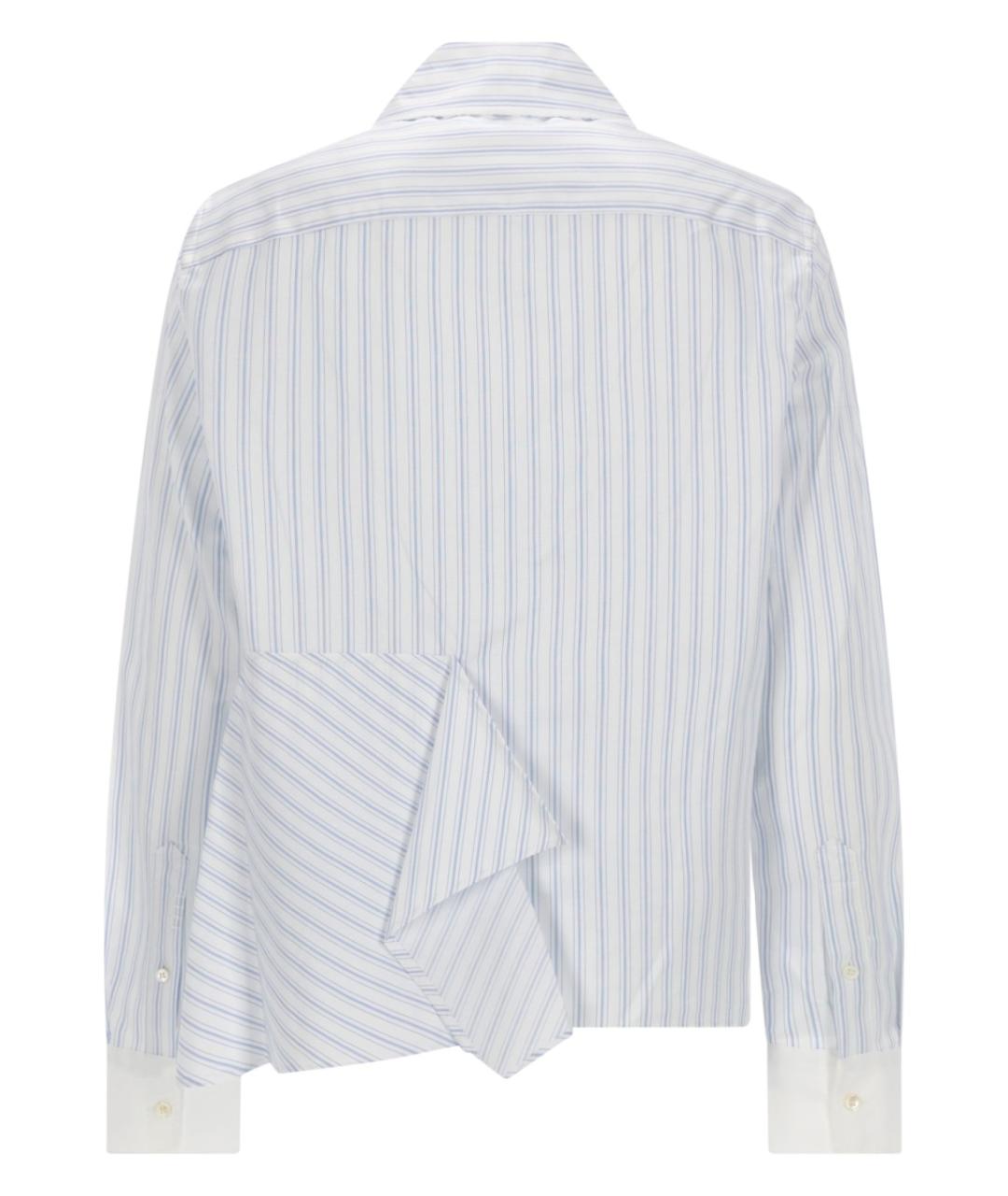 J.W.ANDERSON Голубая хлопковая рубашка, фото 2