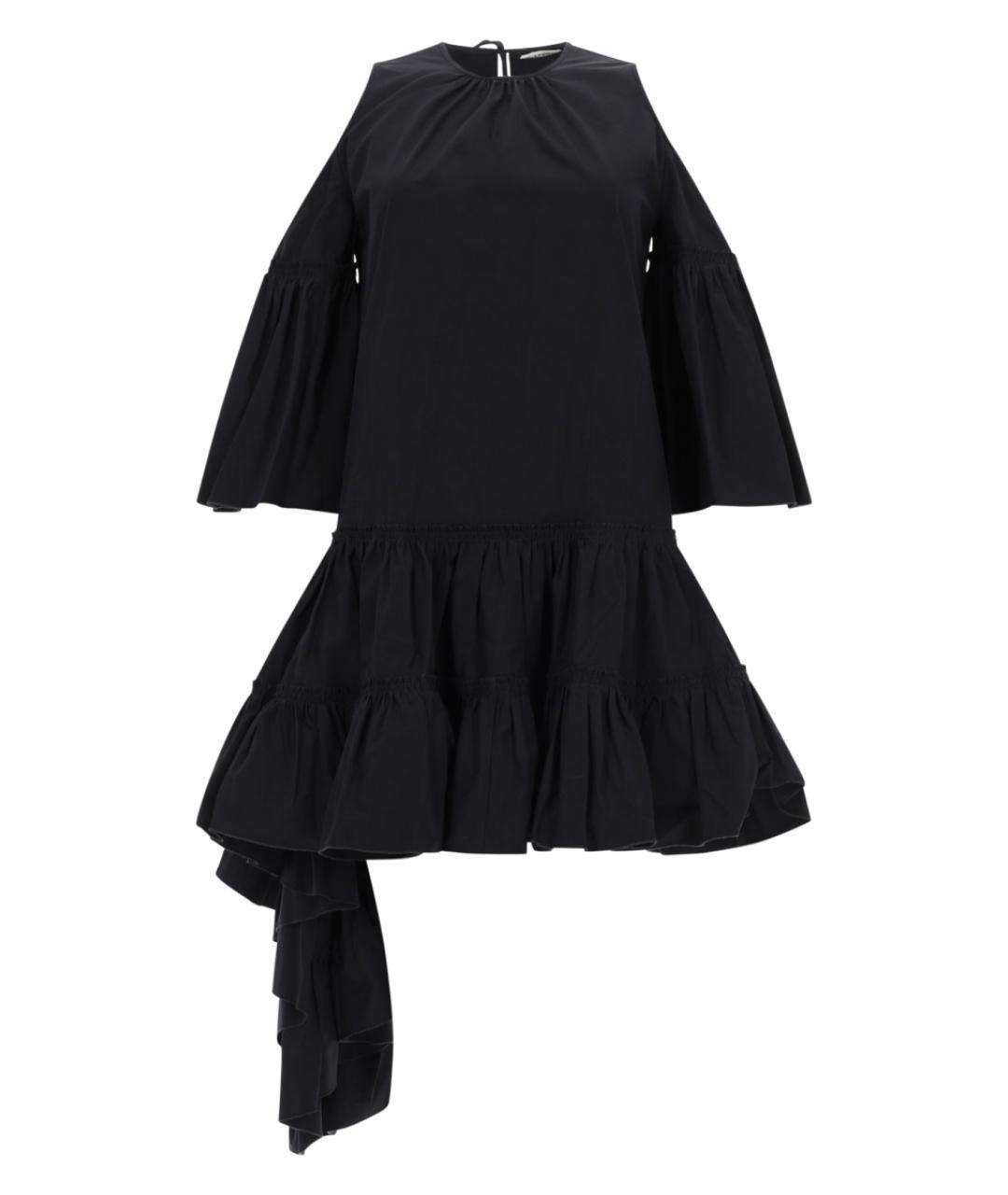 J.W.ANDERSON Черное хлопковое платье, фото 1