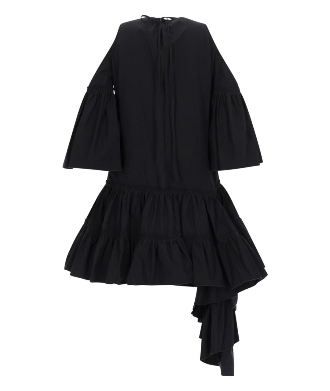 J.W.ANDERSON Черное хлопковое платье, фото 2