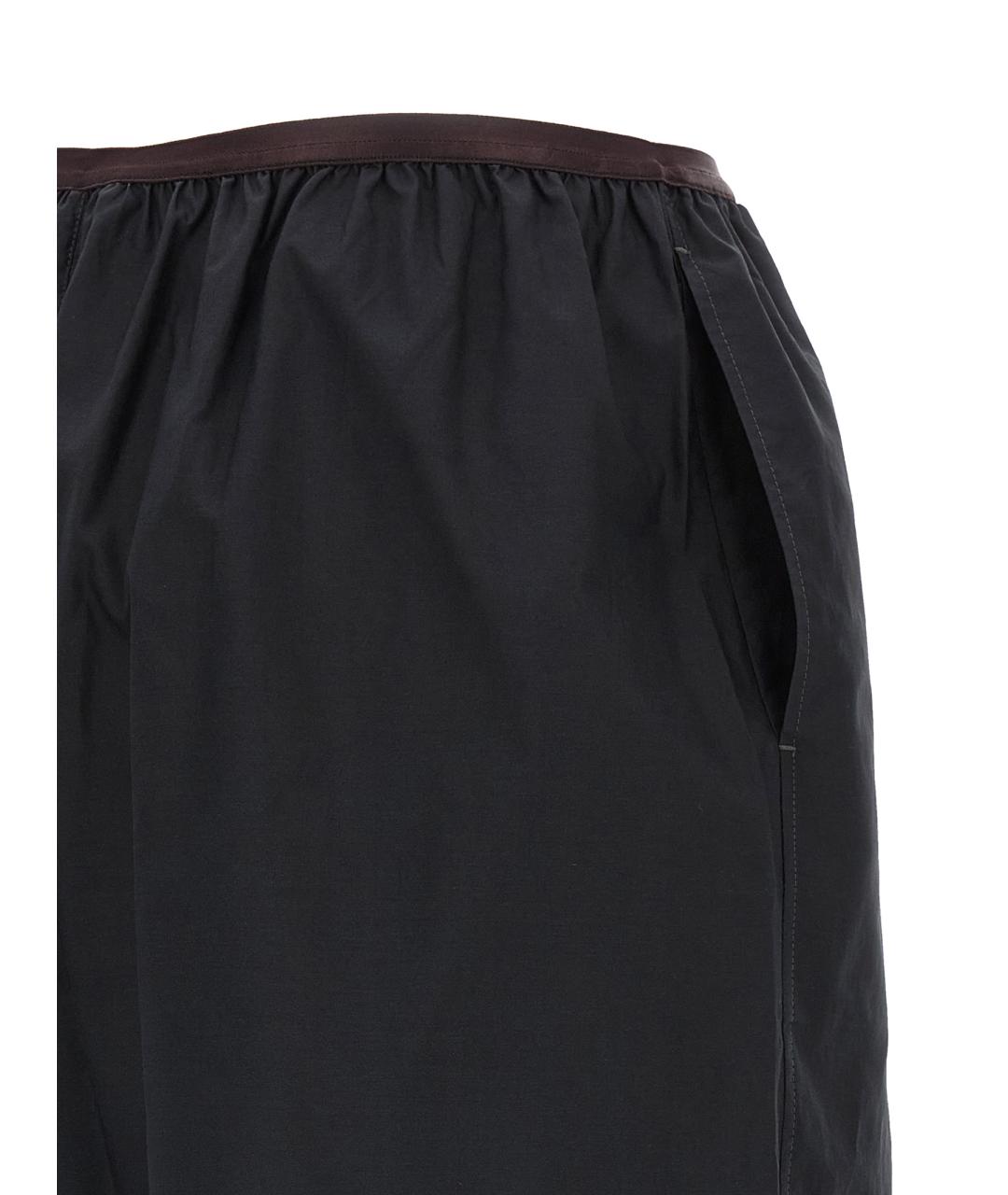 LEMAIRE Серые хлопковые шорты, фото 4