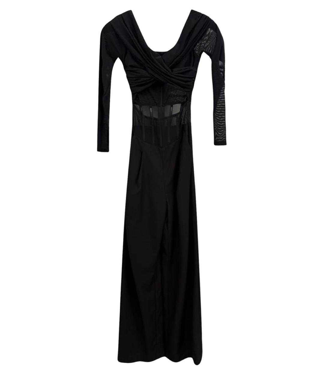 MISHA COLLECTION Черный полиэстеровый комбинезон, фото 1