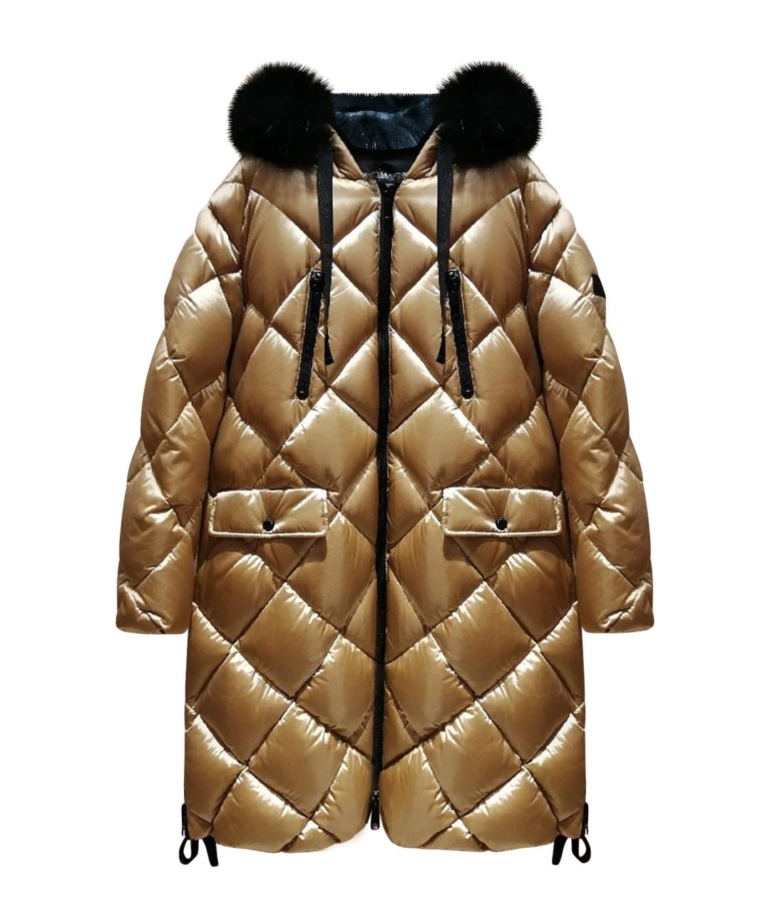 ERMANNO SCERVINO Золотое пальто, фото 1