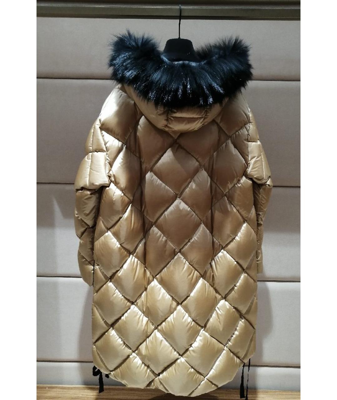 ERMANNO SCERVINO Золотое пальто, фото 2