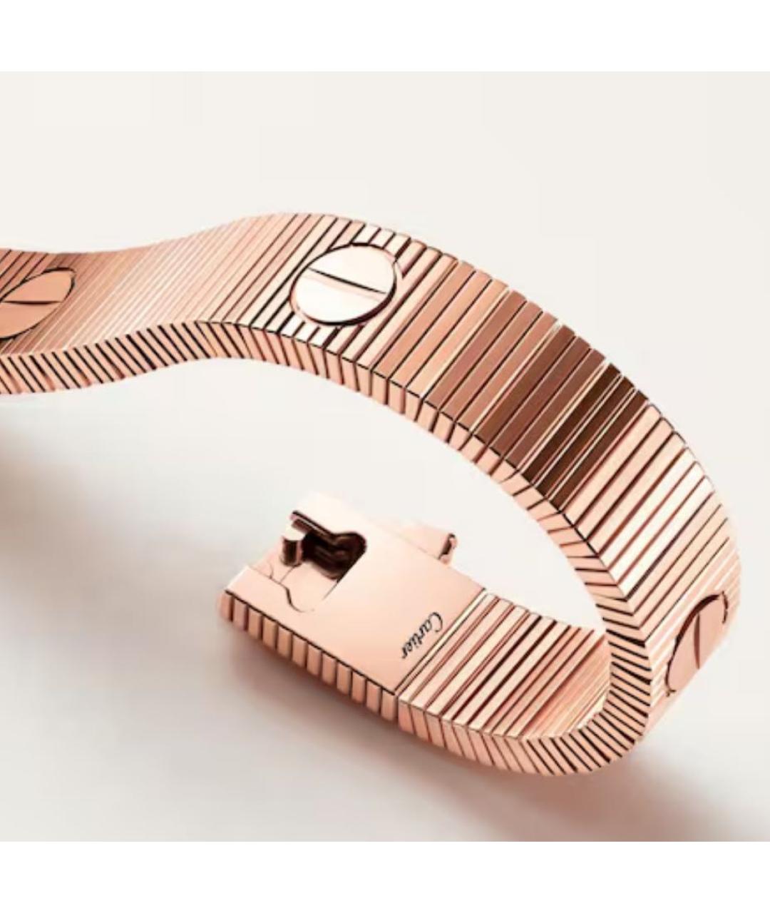 CARTIER Золотой браслет из розового золота, фото 3